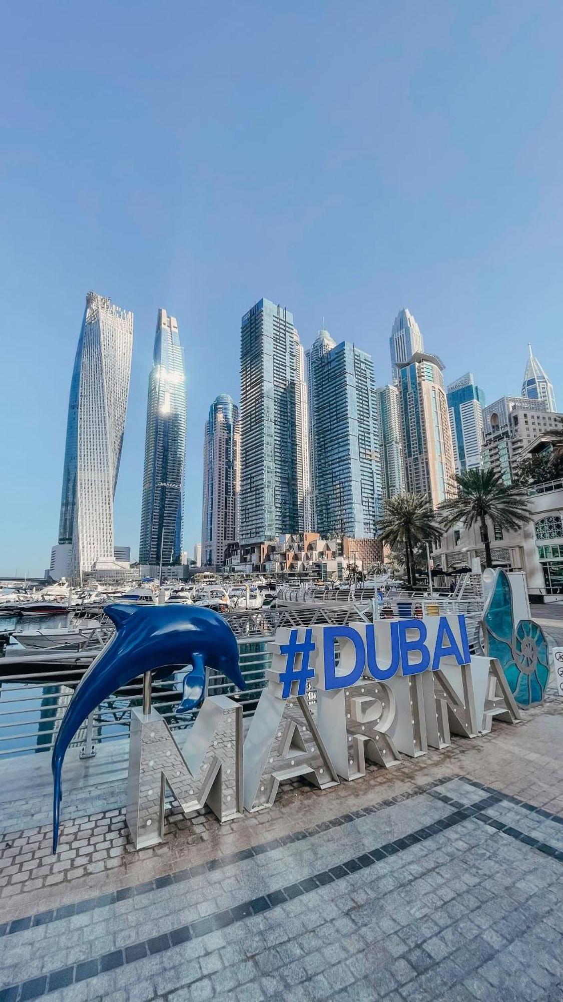 Charming Warm Suite With Amazing Views Of The City Dubaj Zewnętrze zdjęcie