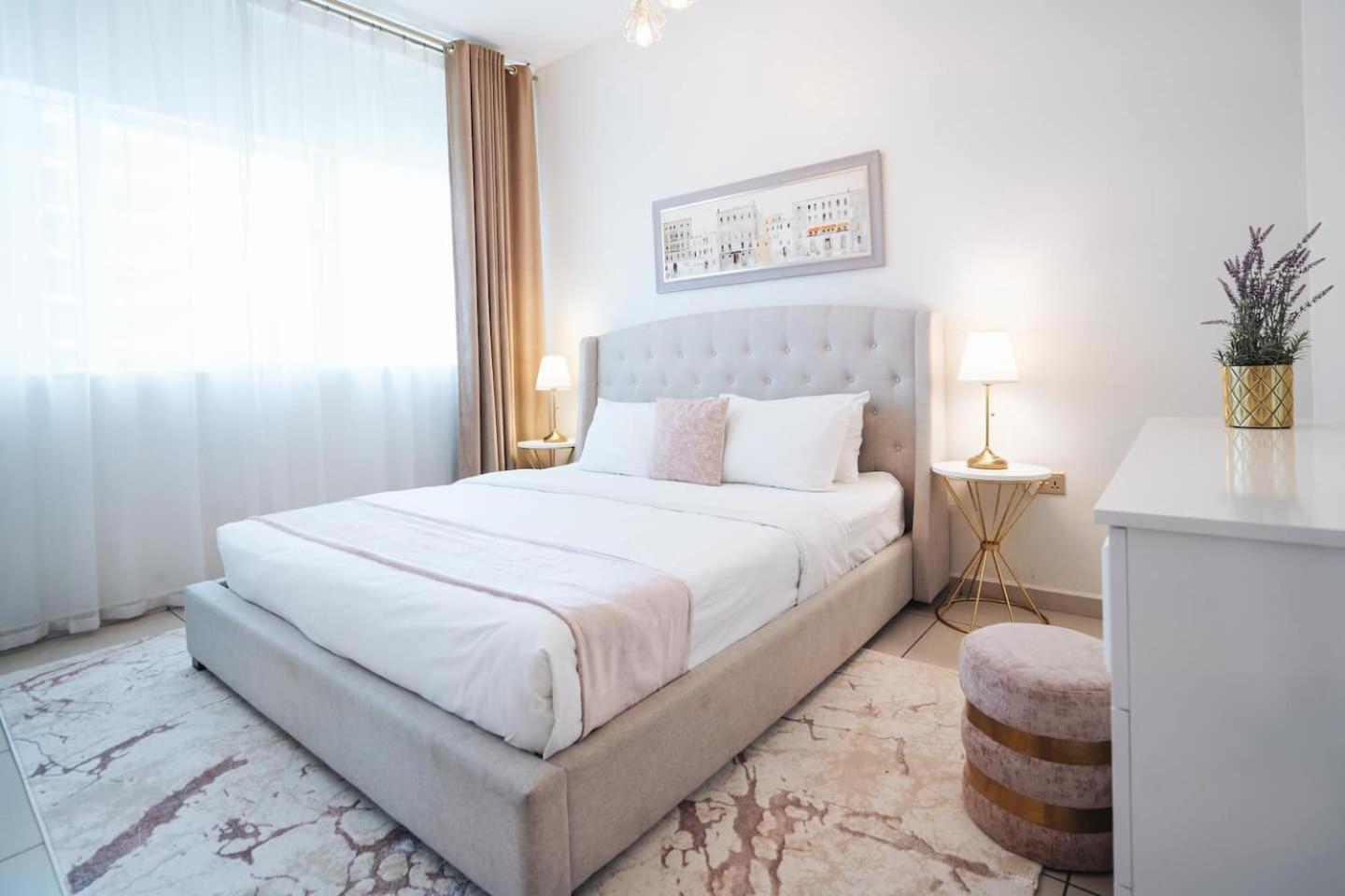 Charming Warm Suite With Amazing Views Of The City Dubaj Zewnętrze zdjęcie
