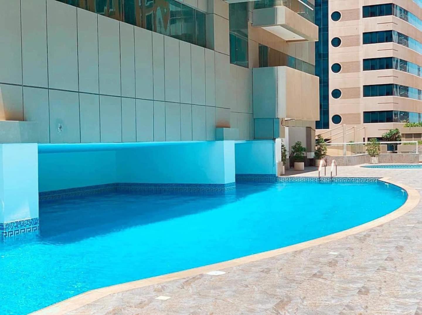 Charming Warm Suite With Amazing Views Of The City Dubaj Zewnętrze zdjęcie