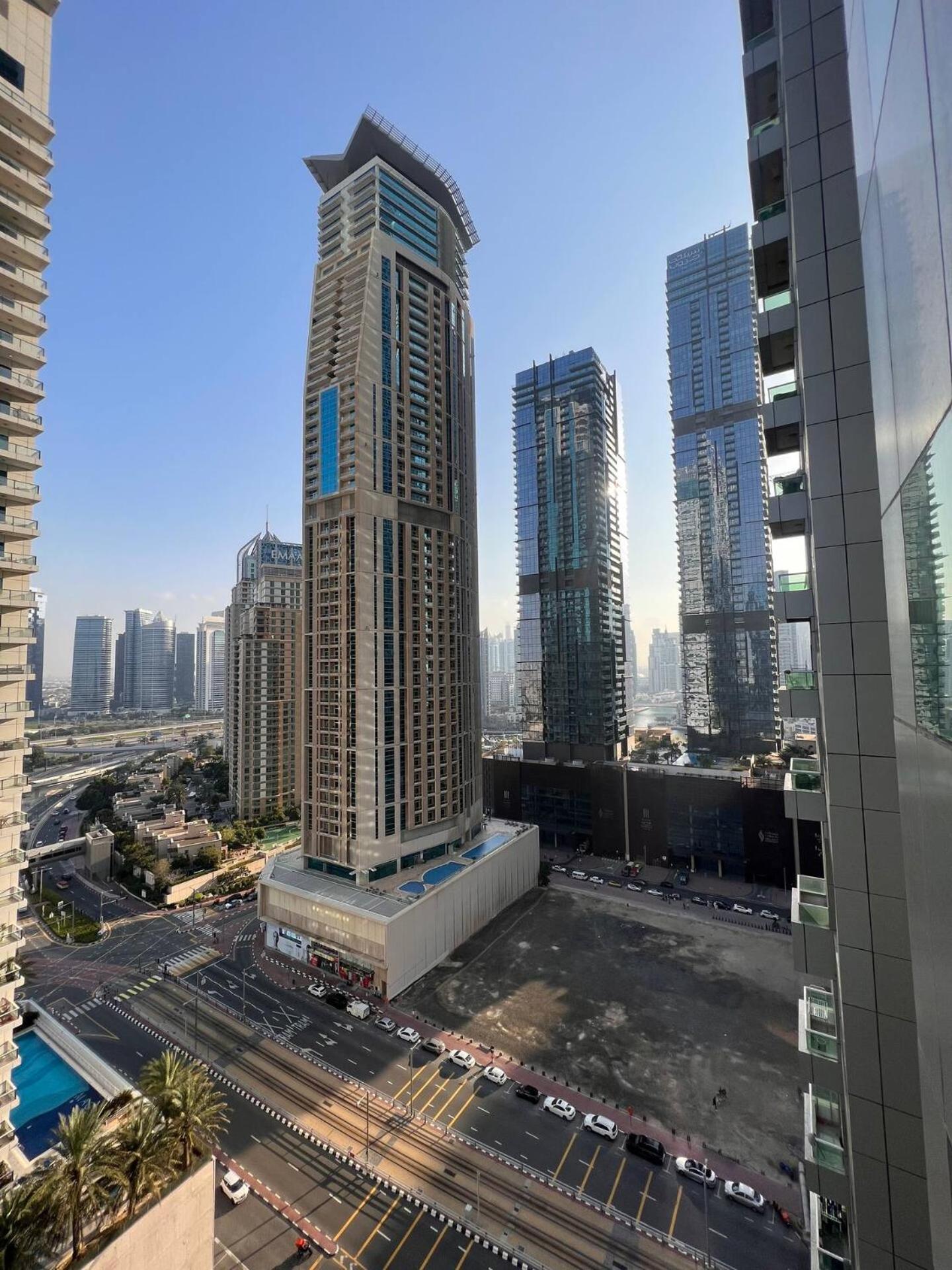 Charming Warm Suite With Amazing Views Of The City Dubaj Zewnętrze zdjęcie